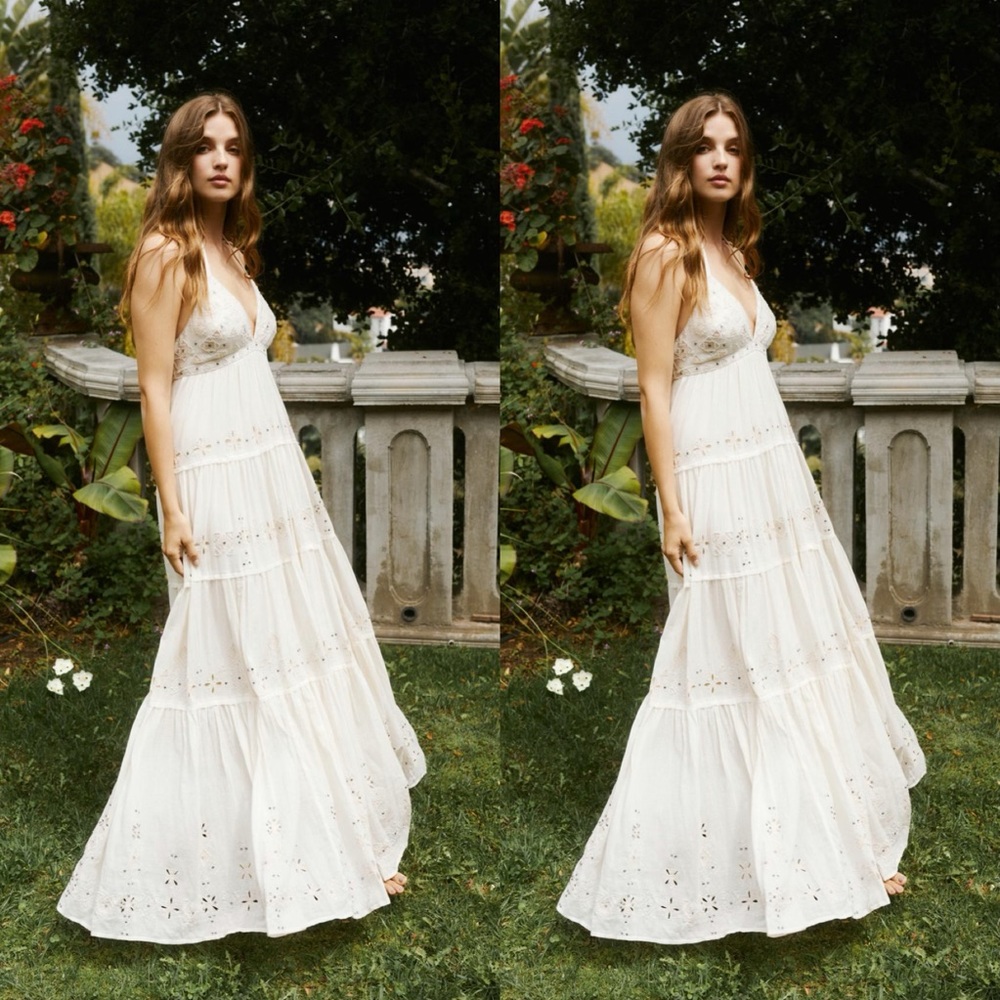 Free People Glitter Me Timbers Gown - Picture 1 of 8